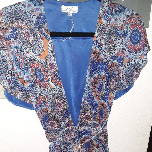 Spy Zone Exchange Boho Wrap Dress - Picture 2 of 8